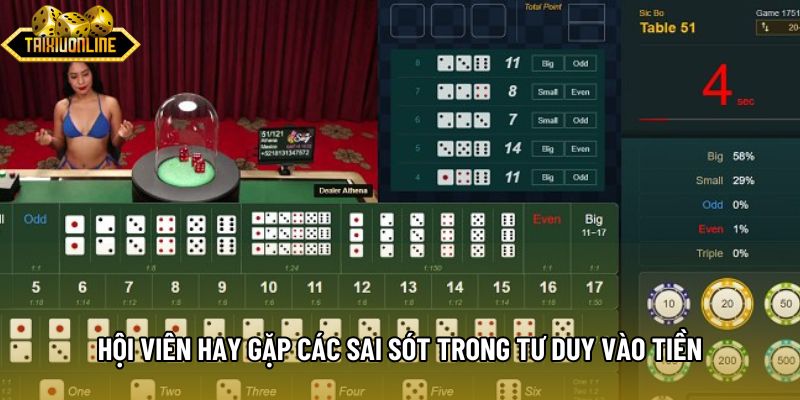 Hội viên hay gặp các sai sót trong tư duy vào tiền Hội viên hay gặp các sai sót trong tư duy vào tiền