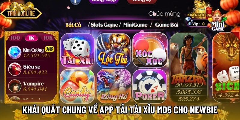 Khái quát chung về app tải tài xỉu md5 cho newbie Khái quát chung về app tải tài xỉu md5 cho newbie