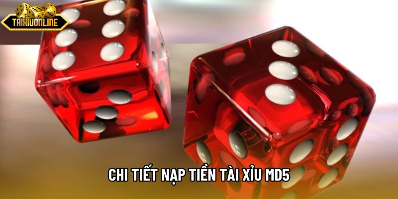 Chi tiết nạp tiền tài xỉu md5