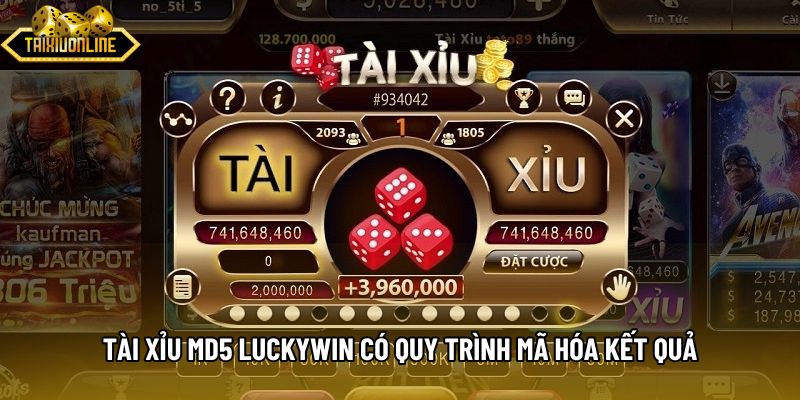 Tài xỉu md5 luckywin có quy trình mã hóa kết quả Tài xỉu md5 luckywin có quy trình mã hóa kết quả